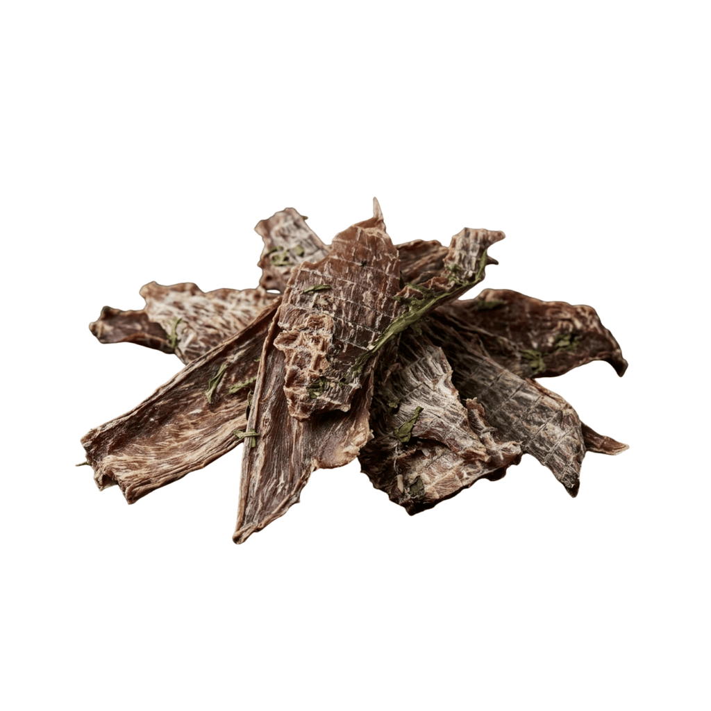 Dehydrated Duck Jerky w/ Endive
