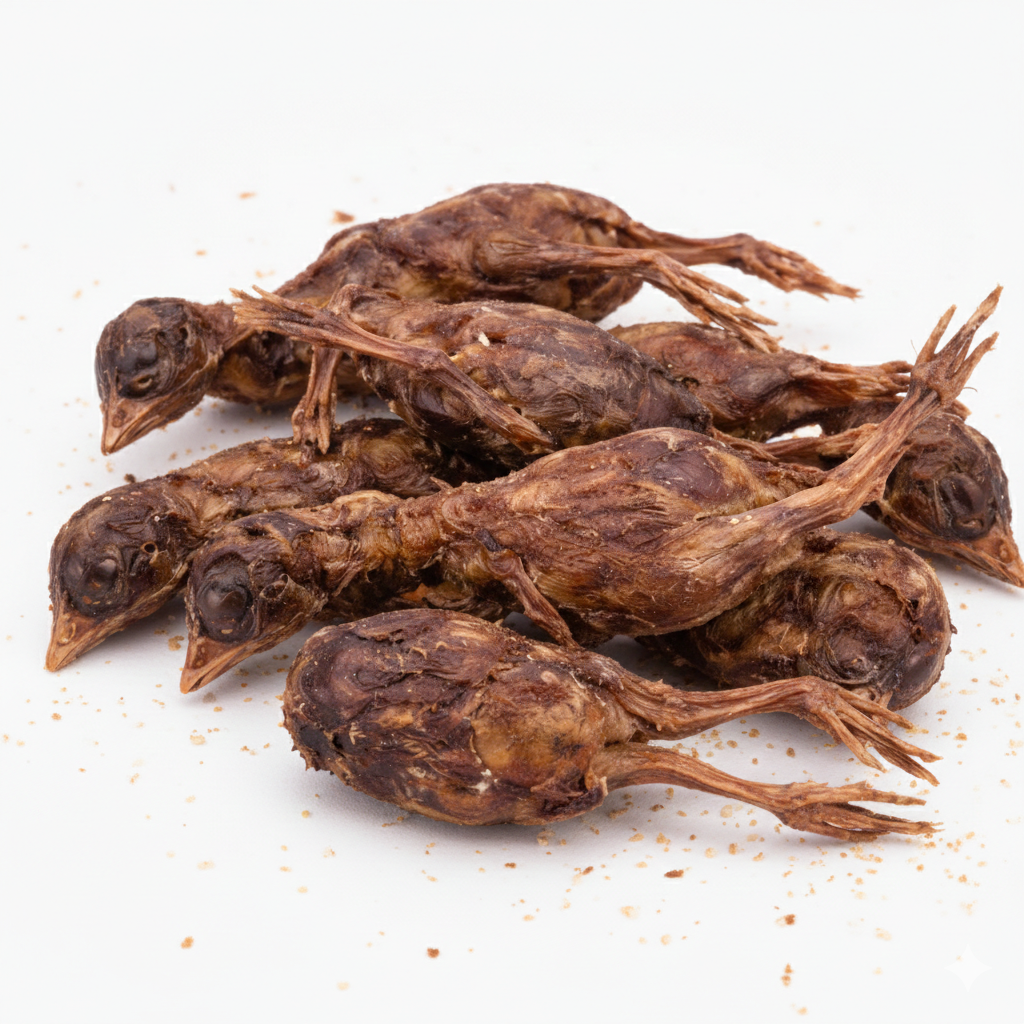 Kyndred Paws Freeze-Dried Whole Prey Treats for Cats & Dogs | Baby Quail & Baby Chick