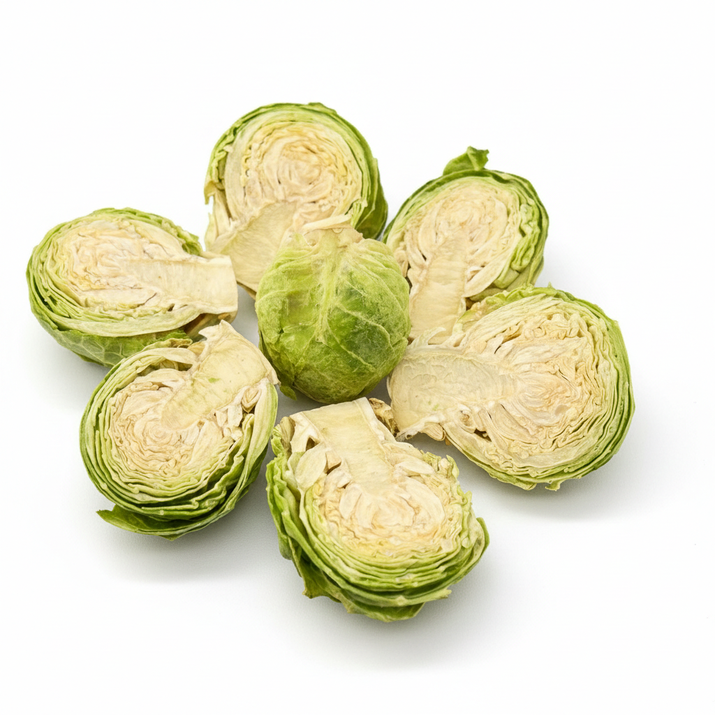 Kyndred Paws Freeze-Dried Brussels Sprouts for Dog & Cat Treats | Single Ingredient | Fiber-Rich