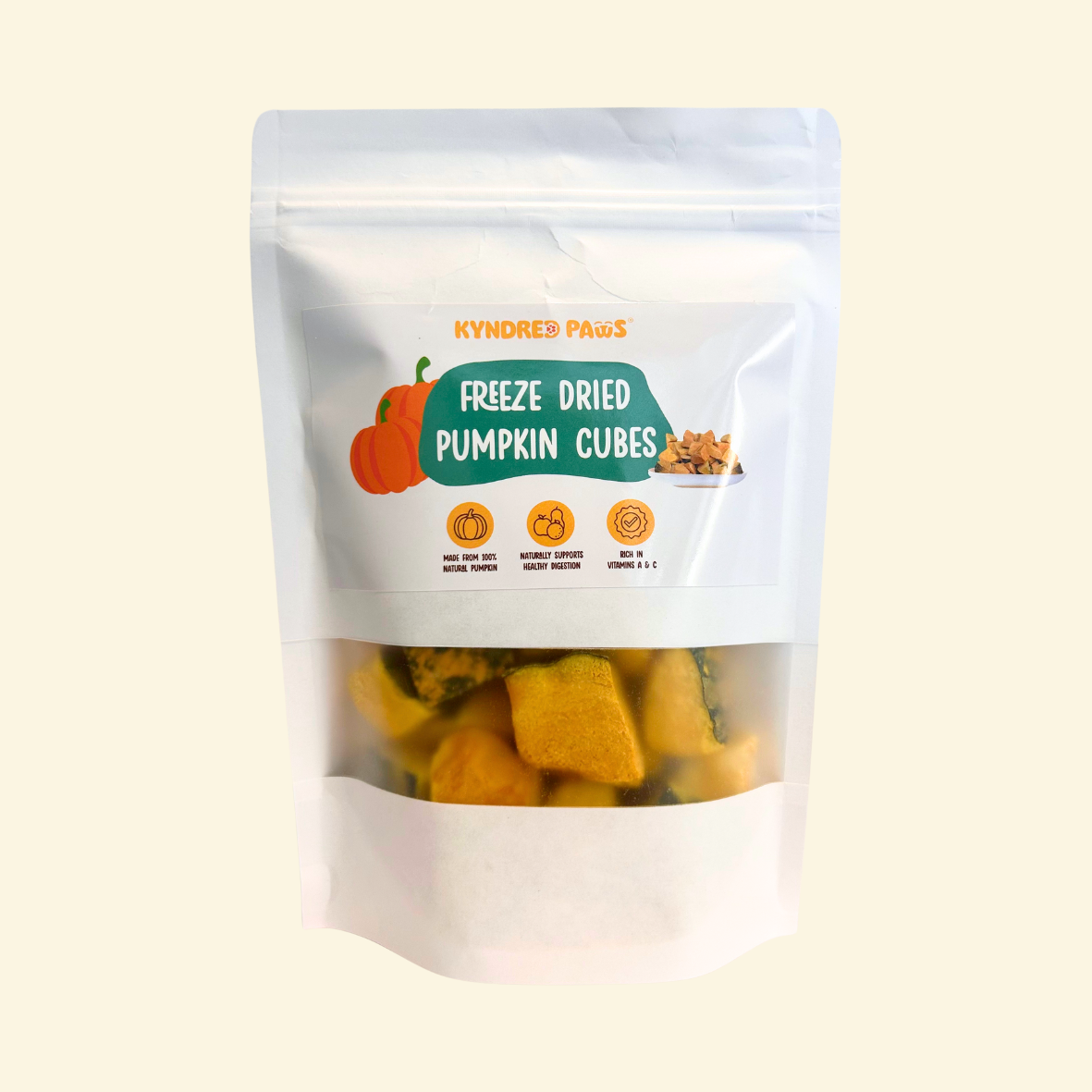 Kyndred Paws Freeze Dried Pumpkin Bites