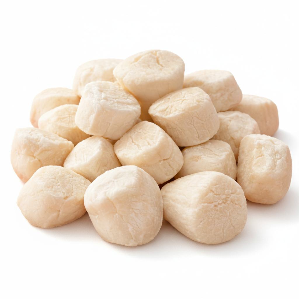 Kyndred Paws Freeze-Dried Scallop Treats for Cats & Dogs | Single-Ingredient Seafood