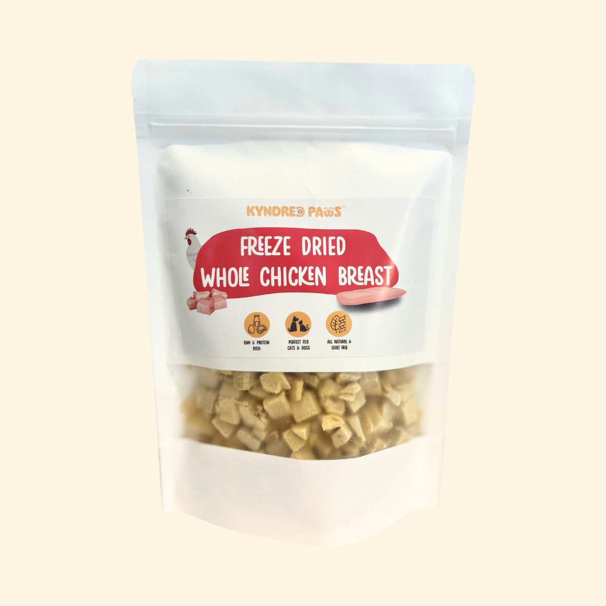 Kyndred Paws Freeze Dried Chicken Breast Cubes
