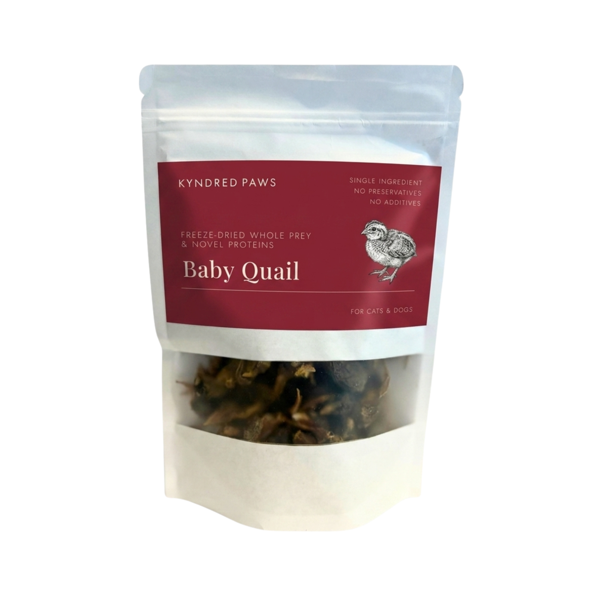 Freeze-Dried Baby Quail