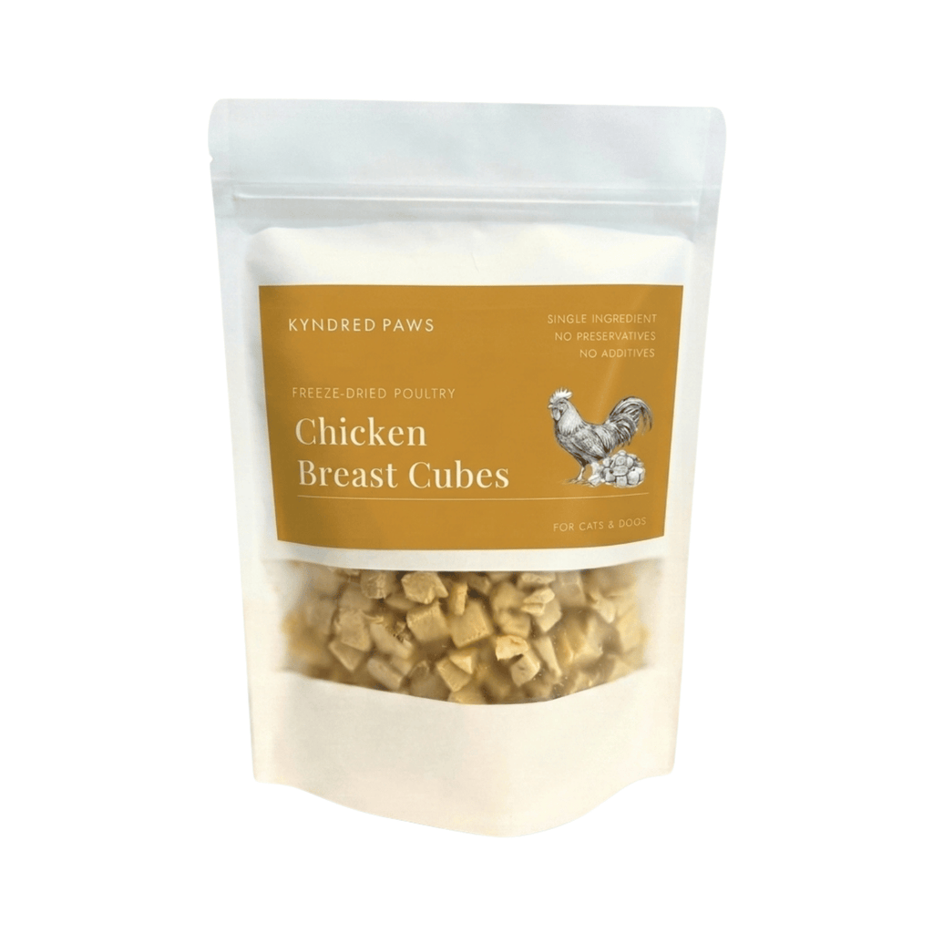 Freeze-Dried Chicken Breast Cubes