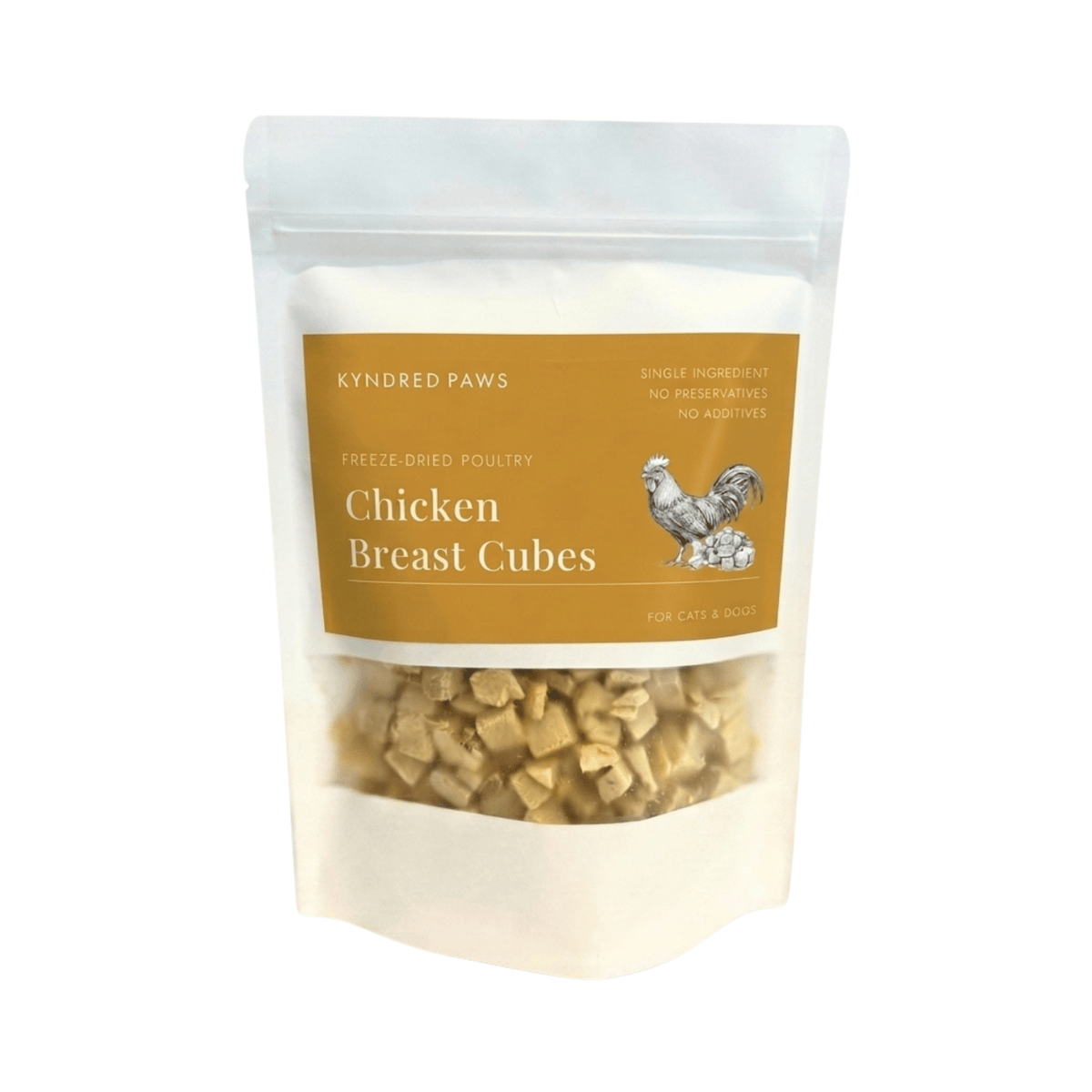 Freeze-Dried Chicken Breast Cubes