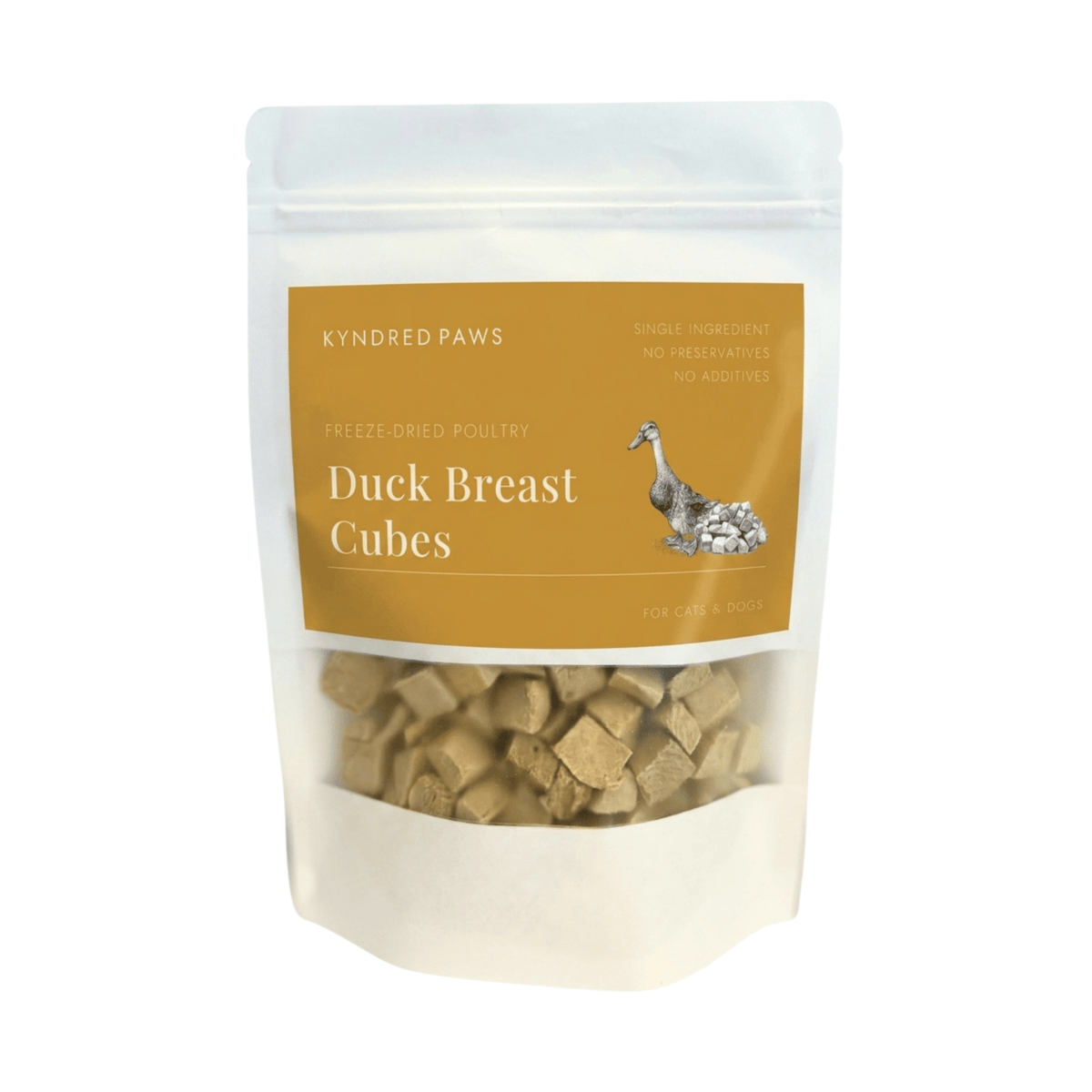 Freeze-Dried Duck Breast Cubes