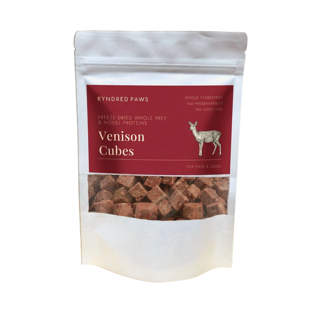 Freeze-Dried Venison Cubes