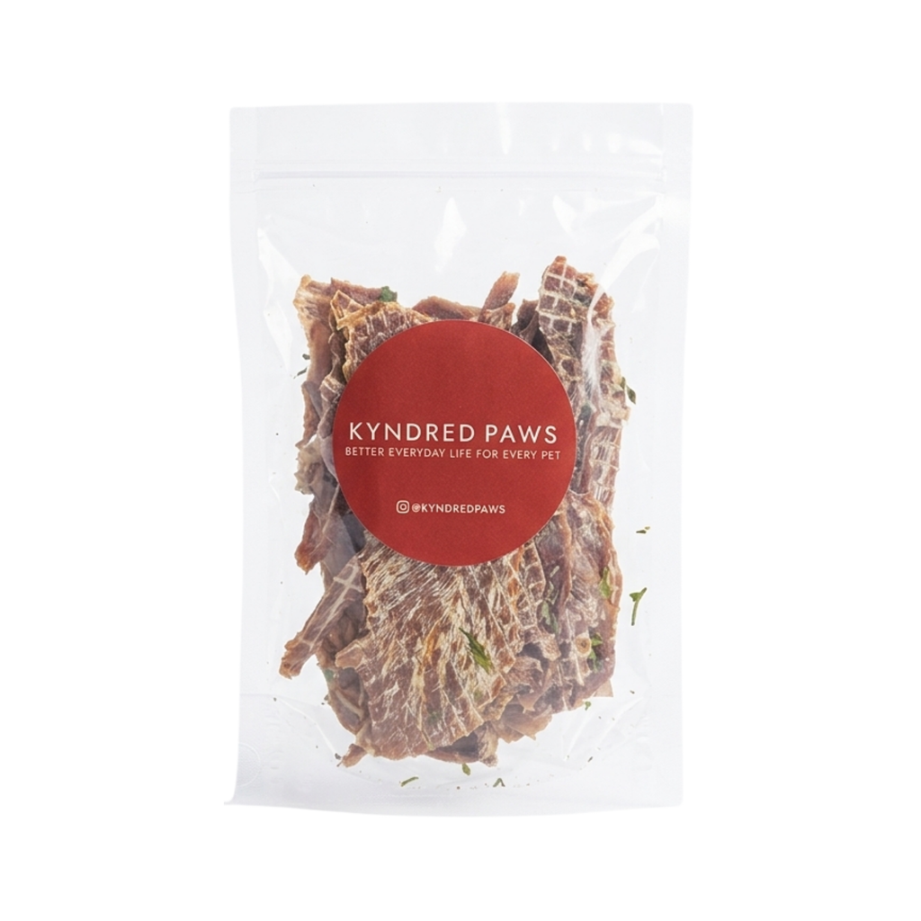 Dehydrated Duck Jerky w/ Endive